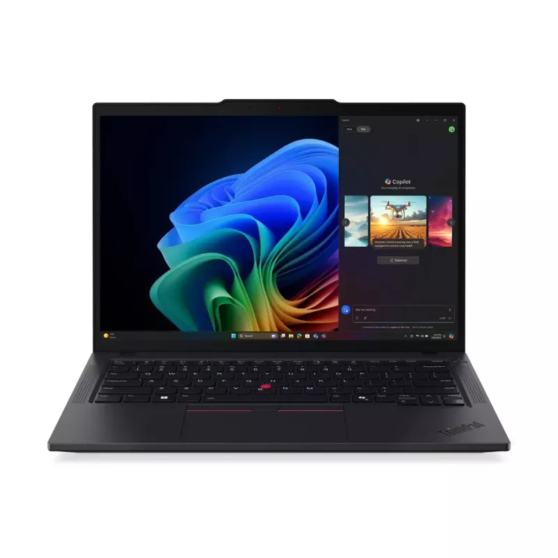 Lenovo ThinkPad T14 Gen 6 (Intel) Copilot+ PC Intel Core Ultra 5 226V klēpjdators 35,6 cm (14 collu) WUXGA 16 GB LPDDR5x-SDRAM 512 GB SSD Wi-Fi 7 (802.11be) Windows 11 Pro Nordic melns