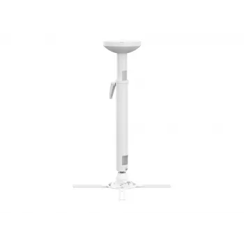 Griestu projektora stiprinājums MULTIBRACKETS M HD regulējams 620–800 mm, balts, maks. 30 kg