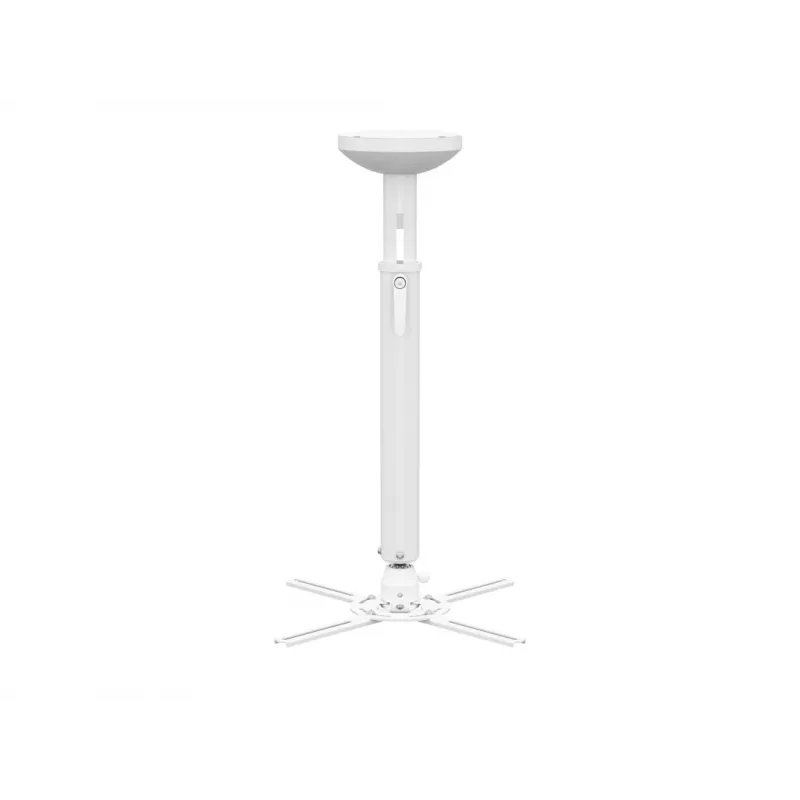 Griestu projektora stiprinājums MULTIBRACKETS M HD regulējams 620–800 mm, balts, maks. 30 kg