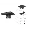 Griestu plate Multibrackets M Pro Series Melns Plastic Steel 165mm