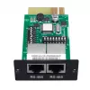 Tīkla pārvaldības karte APC SRVSMB001 – RS-485 saskarne, 52×80×26 mm, melna/zaļa