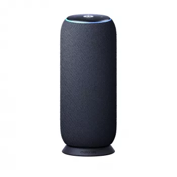 Mono pārnēsājams skaļrunis Motorola moto sound flow Carbon — 30 W RMS, USB-C, bezvadu, auduma korpuss