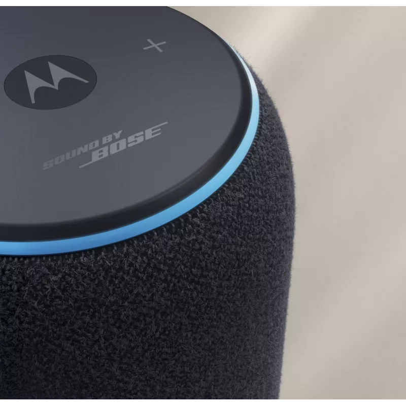 Mono pārnēsājams skaļrunis Motorola moto sound flow Carbon — 30 W RMS, USB-C, bezvadu, auduma korpuss