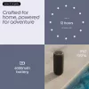 Mono pārnēsājams skaļrunis Motorola moto sound flow Carbon — 30 W RMS, USB-C, bezvadu, auduma korpuss