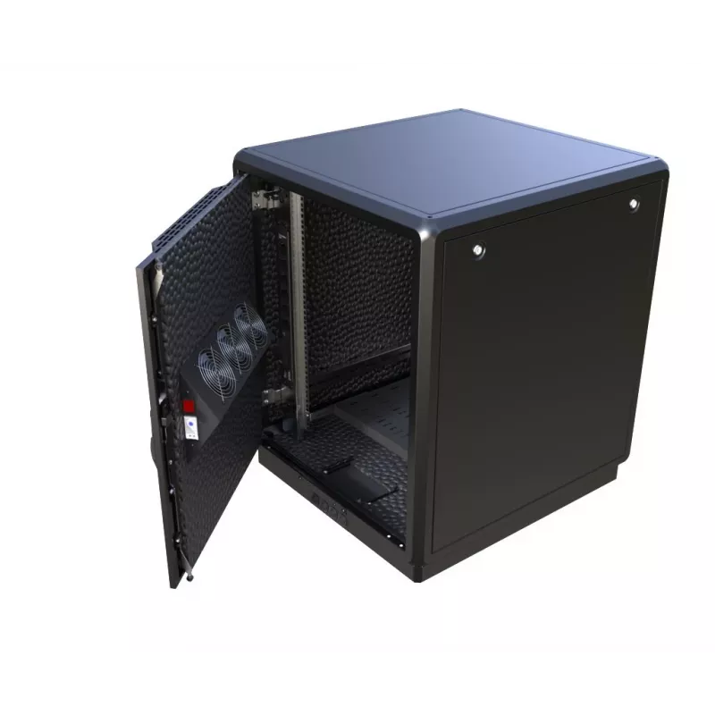 Lanview RDLAK16U758BL serveru skapis 16U melns