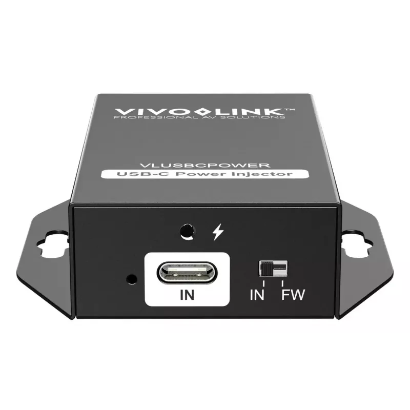 Vadības procesors VivoLink VLUSBCPOWER — barošanas un vadības saskarne USB-C sistēmām