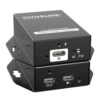 Vadības procesors VivoLink VLUSBCPOWER — barošanas un vadības saskarne USB-C sistēmām