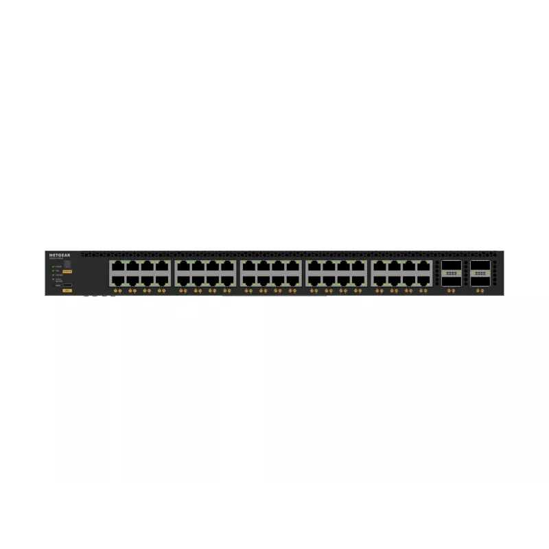 NETGEAR M4350-40X4C pārvaldāms L3 10G Ethernet (100/1000/10000) Power over Ethernet (PoE) 1U melns