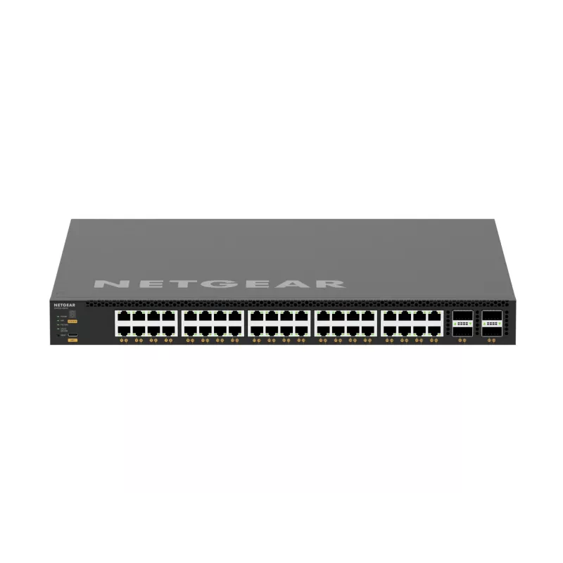 NETGEAR M4350-40X4C pārvaldāms L3 10G Ethernet (100/1000/10000) Power over Ethernet (PoE) 1U melns