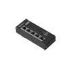 Nepārvaldīts Fast Ethernet PoE galddatora komutators Teltonika TSF000 — 5× 10/100 RJ-45, IEEE 802.3af/at, DC 7–57V, melns