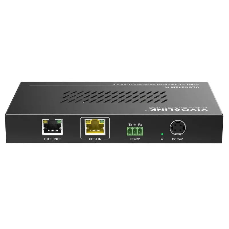Vivolink video skalers VLSC242M, metāla korpuss, HDCP 1.4/2.2, maiņstrāva 110–230 V, 250×200×44 mm