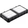 Sandberg Solar Powerbank CampLED 10000, 10000 mAh, Programmējams barošanas avots (PPS), 3.7 V, 15 W, melns