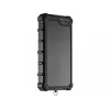 Sandberg Solar Powerbank CampLED 10000, 10000 mAh, Programmējams barošanas avots (PPS), 3.7 V, 15 W, melns
