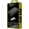 Sandberg Solar Powerbank CampLED 10000, 10000 mAh, Programmējams barošanas avots (PPS), 3.7 V, 15 W, melns