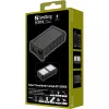 Sandberg Solar Powerbank CampLED 20000, 20000 mAh, Programmējams barošanas avots (PPS), 3.7 V, 15 W, Melna