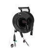 Vivolink PROHDMIOP8K100-DRUM HDMI kabelis 100 m melns