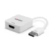 Lindy HDMI 18G uz DisplayPort 1.2 pārveidotājs, 0,095 m, HDMI Type A (Standard), DisplayPort, Female, Male, taisns