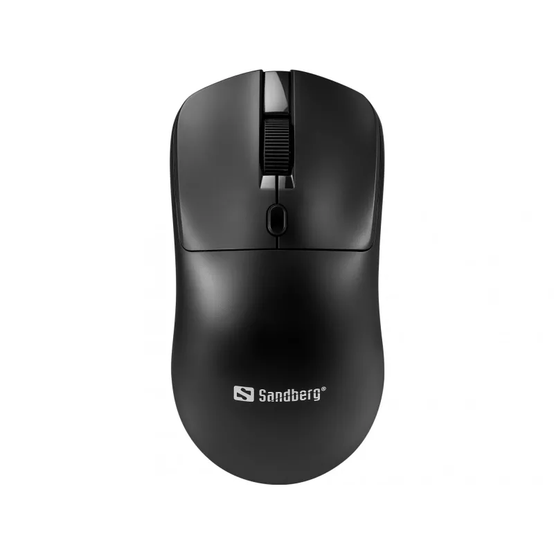 Sandberg Wireless pele Saver Melns, piemērota abām rokām, RF bezvadu, 1600 DPI, melna