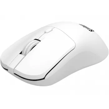 Sandberg Wireless pele Saver balta, piemērota abām rokām, RF bezvadu, 1600 DPI, balta