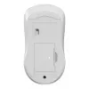Sandberg Wireless pele Saver balta, piemērota abām rokām, RF bezvadu, 1600 DPI, balta