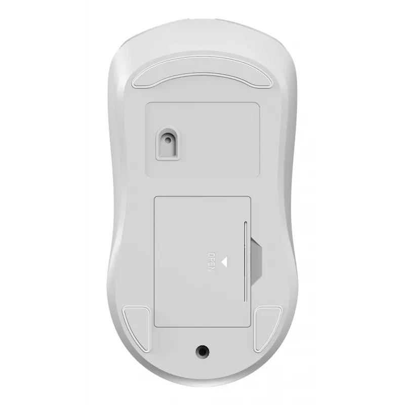 Sandberg Wireless pele Saver balta, piemērota abām rokām, RF bezvadu, 1600 DPI, balta