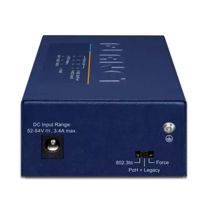 PLANET UPOE-400 4 portu Multi-Gigabit 802.3bt PoE inžektora centrmezgls