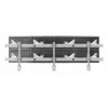 Monitora rokas kustības komponents Vogel's MOMO C320 taisns 20 cm, balts, 20 kg kravnesība