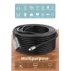 USB-C uz USB-C aktīvais pagarinātāja kabelis EQUIP 5 m, USB 3.2 Gen 1 (5 Gbps), niķelēti kontakti, melns