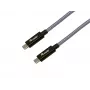 USB-C uz USB-C kabelis EQUIP 2,0 m — USB 3.2 Gen 2x2, 20 Gbps, PD 240W, 4K/60Hz, melns