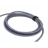 USB-C uz USB-C kabelis EQUIP 3,0 m — USB 3.2 Gen 2x2, 20 Gbps, PD 240W, 4K@60Hz, melns
