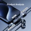 Adapter USB-C OTG 2-in-1 EQUIP 133479 — 100W PD, 10Gbps, 1x USB-C uz 2x USB-C, pelēks