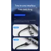 USB–HDMI adapteris EQUIP 133498 (USB-C un USB-A vīrišķais uz HDMI, 1080p, alumīnija korpuss, pelēks)