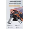 USB–HDMI adapteris EQUIP 133498 (USB-C un USB-A vīrišķais uz HDMI, 1080p, alumīnija korpuss, pelēks)