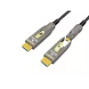 Equip HDMI 2.1 aktīvais optiskais kabelis 15 m, noņemams D tips + A, 48 Gbit/s, 8K/60 Hz