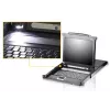 ATEN CL5708N plaukta konsole 48,3 cm (19 collas) Melna 1U