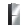 Brīvi stāvošs Side-by-Side ledusskapis Xiaomi Mijia Cross Door 502L — Kopējā ietilpība 502 L (ledusskapis 326 L / saldētava 176 L), No Frost, energoefektivitātes klase E, augstums 191,2 cm, 37 dB, matēts sudrabs