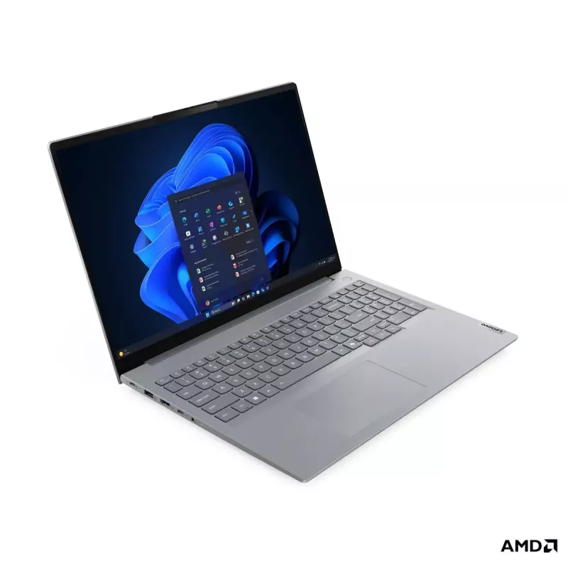 Klēpjdators Lenovo ThinkBook 16 G9 AHP — AMD Ryzen 5 (līdz 4,9 GHz), Radeon 740M, 16 collu IPS 1920×1200, 16 GB RAM, 512 GB NVMe, Wi‑Fi 7, Gigabit Ethernet
