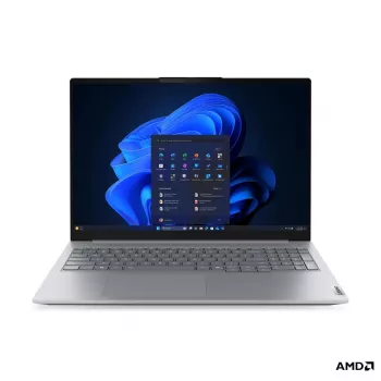Klēpjdators Lenovo ThinkBook 16 G9 AHP — AMD Ryzen 5 (līdz 4,9 GHz), Radeon 740M, 16 collu IPS 1920×1200, 16 GB RAM, 512 GB NVMe, Wi‑Fi 7, Gigabit Ethernet