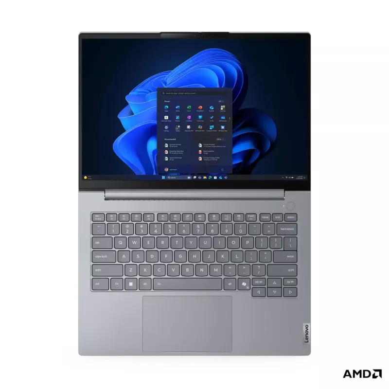 Portatīvais dators Lenovo ThinkBook 14 G9 AHP — 14 collu IPS WUXGA 1920x1200, AMD Ryzen 5 (6 kodoli, 3,2–4,9 GHz), 16 GB DDR5, 512 GB NVMe, AMD Radeon 740M, Windows 11 Pro