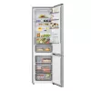 Brīvstāvošais ledusskapis LG GBBS322CPY 375 L, sudraba krāsa, ledusskapis 262 L / saldētava 113 L, No Frost, LED displejs