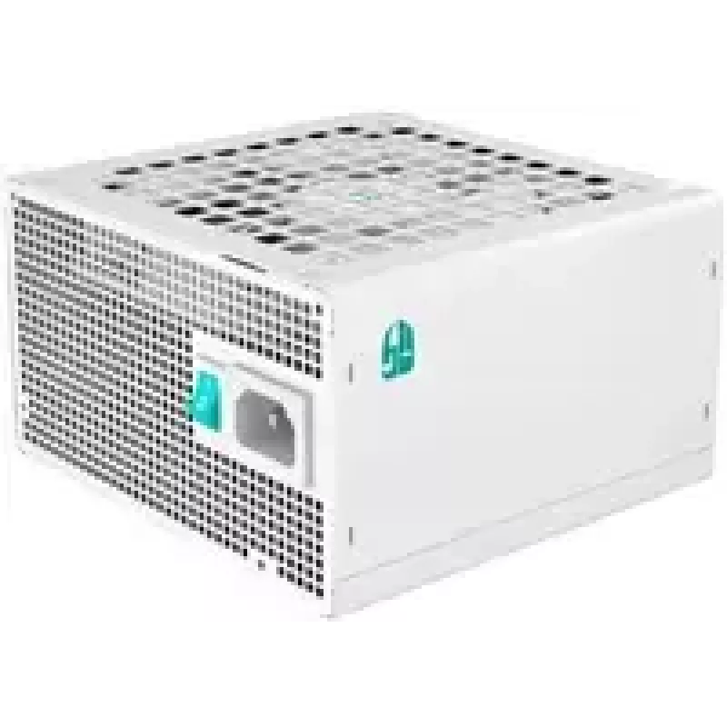 Barošanas bloks DeepCool GAMERSTORM PQ850G WH 850W, 120 mm ventilators, pilnībā modulārs, 80+ Gold, ATX 3.1, balts