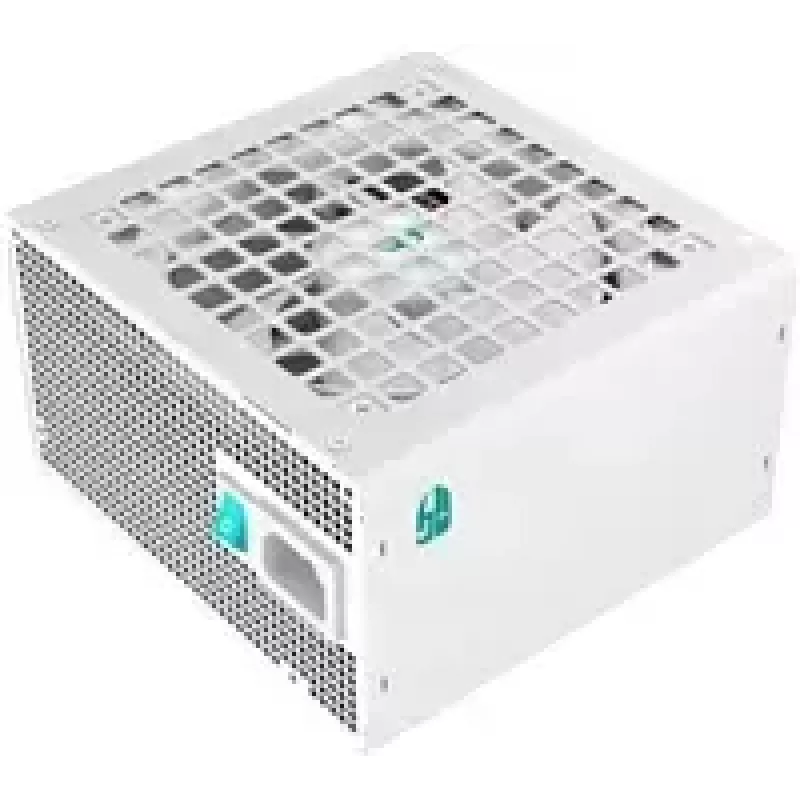 Barošanas bloks DeepCool GAMERSTORM PQ850G WH 850W, 120 mm ventilators, pilnībā modulārs, 80+ Gold, ATX 3.1, balts