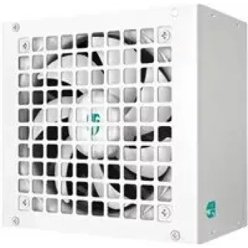 Barošanas bloks DeepCool GAMERSTORM PQ850G WH 850W, 120 mm ventilators, pilnībā modulārs, 80+ Gold, ATX 3.1, balts