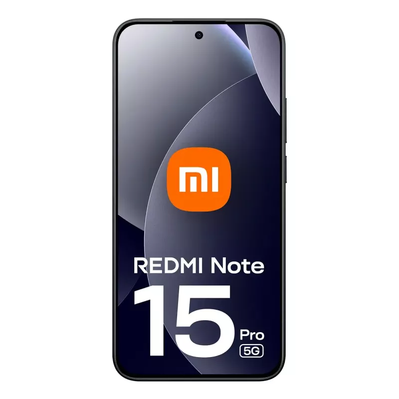 Viedtālrunis Xiaomi Redmi Note 15 Pro 5G — 6,83 collas (17,4 cm), 8 GB RAM, 256 GB, 200 MP, 6580 mAh, Melns