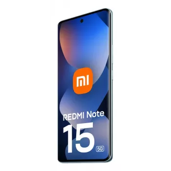 Viedtālrunis Xiaomi Redmi Note 15 5G — 6,77 collu FHD+ displejs, Qualcomm Snapdragon 6 Gen 3, 8 GB RAM, 128 GB, 108 MP, 5520 mAh, zils