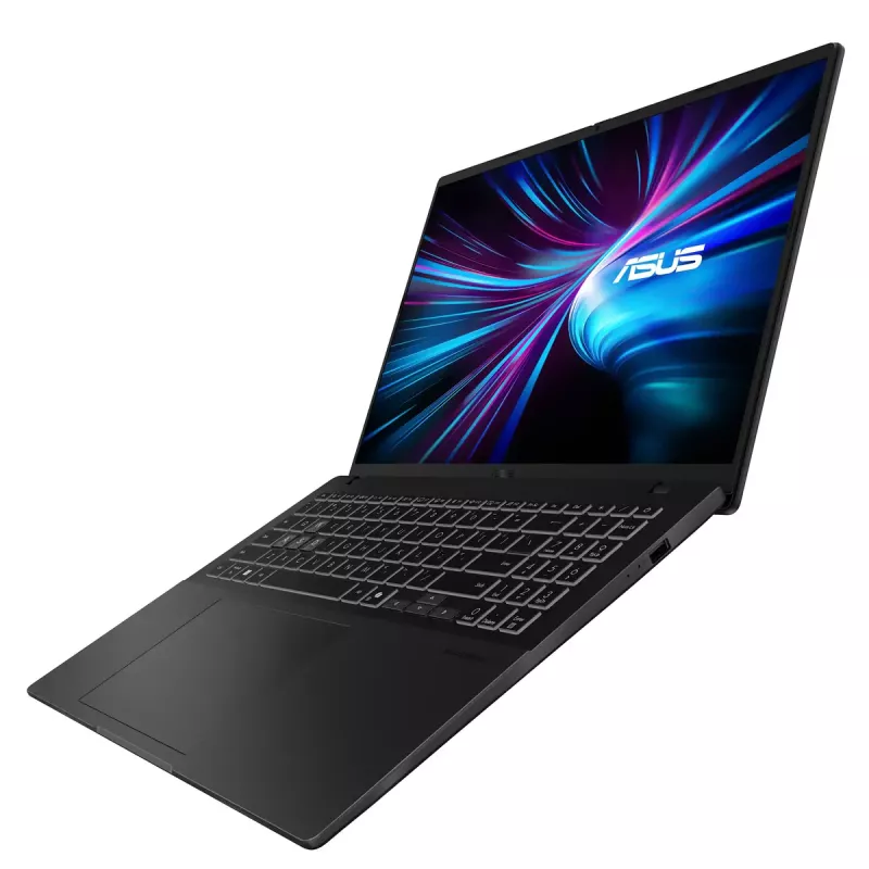 Portatīvais dators ASUS V3607VP-RP020W V16 — 16 collu WUXGA (1920×1200) pretatspīduma, Intel Core 7 10-kodolu 2.5/5.2GHz, 16GB DDR5, NVMe PCIe4 SSD + 1TB H-HDD, RTX 5070 8GB GDDR7, WIN11 Home