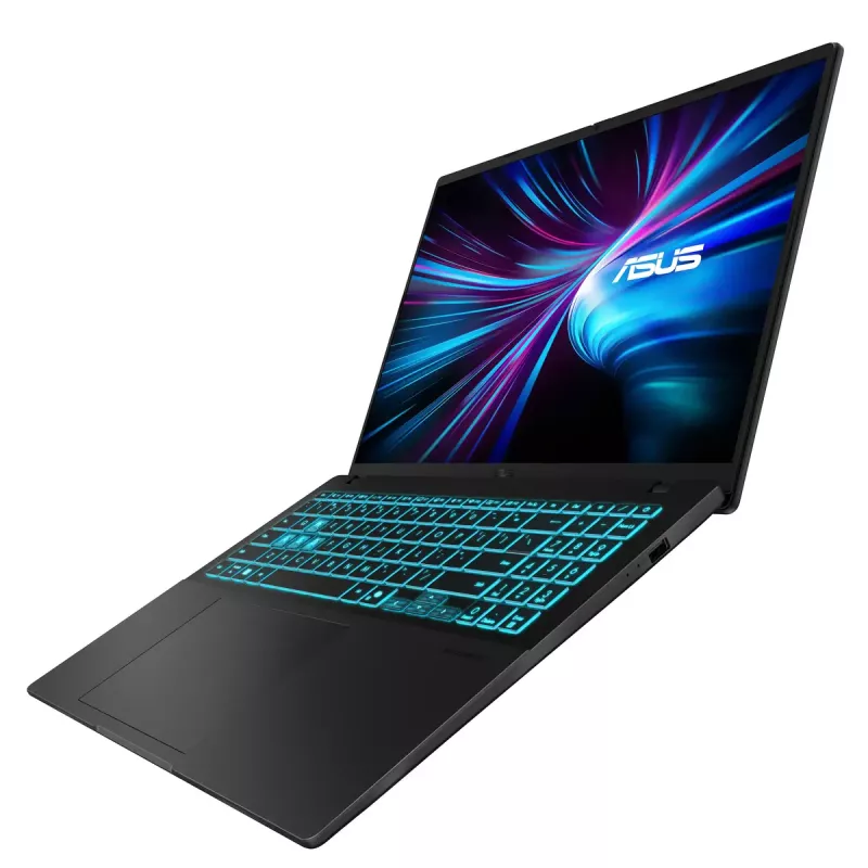 Portatīvais dators ASUS V3607VP-RP020W V16 — 16 collu WUXGA (1920×1200) pretatspīduma, Intel Core 7 10-kodolu 2.5/5.2GHz, 16GB DDR5, NVMe PCIe4 SSD + 1TB H-HDD, RTX 5070 8GB GDDR7, WIN11 Home