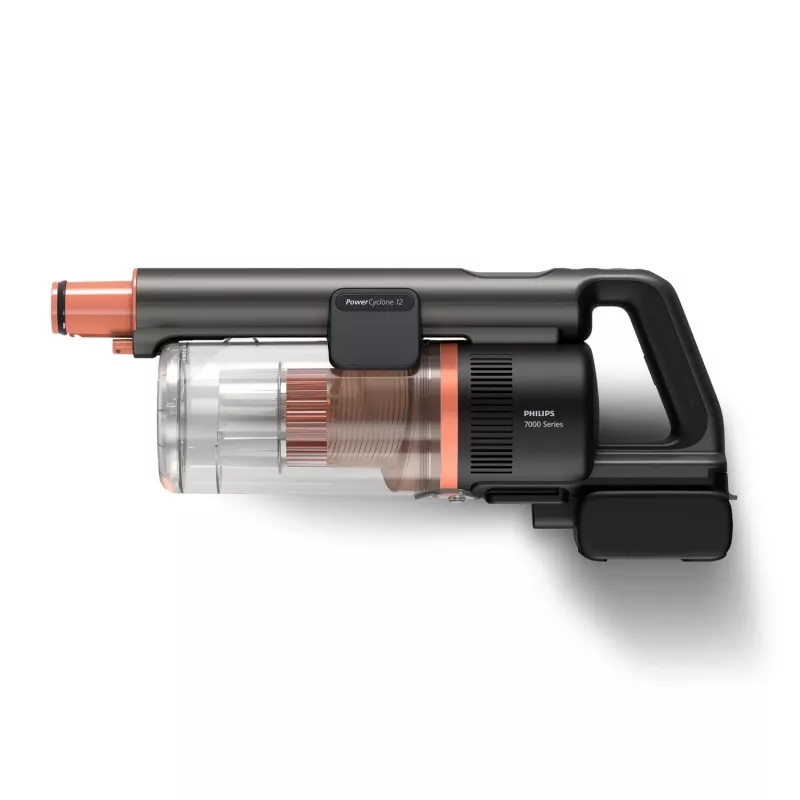 Philips 7000 sērijas XC7055/01 stieņa putekļsūcējs/elektriskā slota Baterija Sausā&slapjā Cikloniska Bez maisiņa 0,6 L