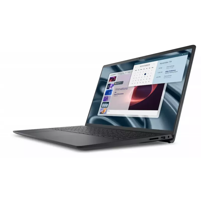 Dell Pro 15 Essential PV15255 | Carbon Melns | 15,6 collas | FHD | 1920 x 1080 punkti | AMD Ryzen 3 | 7320U | 8 GB | LPDDR5 | Cietvielu diskdziņa ietilpība 512 GB | AMD Radeon 610M Graphics | Windows 11 Pro | 802.11ac | Tastatūras valoda: angļu | Garantija 36 mēneši | Akumulatora garantija 12 mēneši