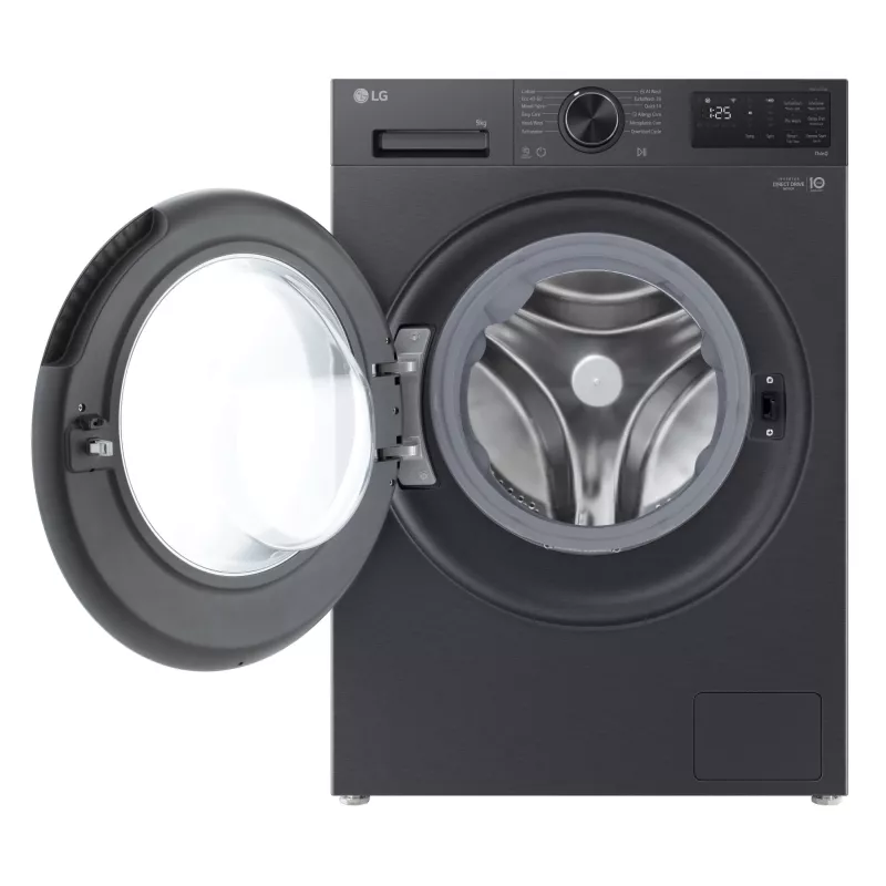 LG F2X50S9TBB veļas mazgājamā mašīna ar priekšējo ielādi 9 kg 1170 RPM melna